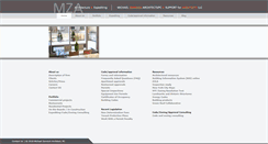 Desktop Screenshot of mzarchitects.com